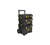 VITO - Boite à outils sur roues Servante mobile de 3 Caisses à outils Amovibles