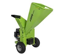 VITO - Broyeur de végétaux Thermique 15CV - 3 Lames de Coupe - Branches Ø10cm Max Démarrage électrique Moteur 4T Poignées