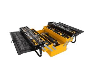 VITO - Caisse à outils 90 pièces CHROME VANADIUM Outils robustes Haute qualité