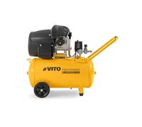 VITO - Compresseur à air 50L Bi cylindres 10Bar 3CV 2.2KW 145 Psi VITO