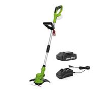 Coupe Bordure sans fil 20V + Batterie lithium 2AH + Chargeur + Jeu de 20 lames coupantes VITO EGO LI