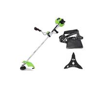 VITO - Debroussailleuse Thermique 43Cm3 2T 1.5CV Coupe 25.5 cm + Bobine Auto avec Fil + Lame 3 Dents + Harnais