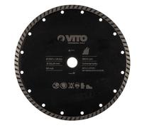 VITO - Disque diamant 230 mm Pierre Marbre Granit Alesage 22.5mm