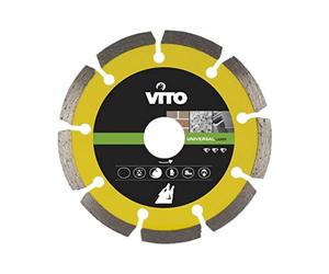 VITO - Disque Diamant laser 115mm Alesage 22.5mm Universel Pierre Marbre Granit