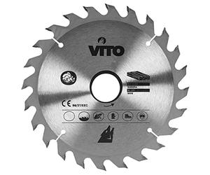 VITO - Lame scie circulaire Diam 180 x 1,8mm 24 dents Scies Alesage 30mm
