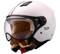 Vito Moda, casque à réaction XXL Blanc Blanc