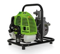 VITO - Motopompe Thermique Multi-usages 43CC, 6500 L/h, évacuation eaux claires, Caves, piscines, Aspiration 8 m, refoulement 30 m