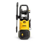 VITO - Nettoyeur Haute Pression 225 Bar 2500W Débit 8.5L/Min Tuyau 5m Jet réglable & Dévidoir Nettoyage Terrasse Voiture Mobilier de Jardin