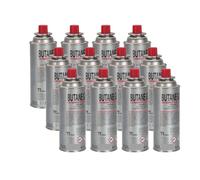 VITO - Pack 12 Cartouches Gaz Butane 227g universelles Sécurité stop-gaz Multiproduits Réchaud, Désherbeur, Chalumeau