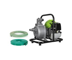 VITO - Pompe à Eau Thermique 43CC, 6500 L/h, Eaux usées et claires, Caves Regards, Kit tuyaux 10m Raccords Ø 50 mm