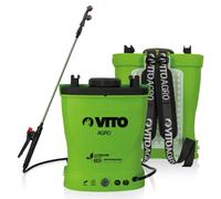 VITO Pulvérisateur Dorsal Électrique Batterie Lithium 12V 8Ah 16L 6 bars Jardin