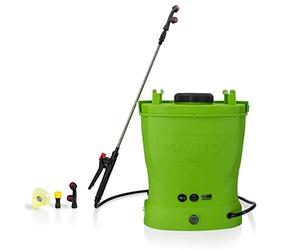 VITO - Pulvérisateur Electrique à Batterie 16L Rechargeable 12V 8AH 6 Bars - Pulvérisateur Toiture Traitement Végétaux - Livré avec Lance Télescopique, 3 Buses et Chargeur