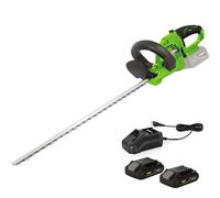 VITO - Taille Haies sans fil 20V EGO LI Lame 51CM + 2 Batteries 2AH + Chargeur Rapide