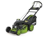 VITO - Tondeuse Thermique Essence 4,5CV 144cc Coupe 46cm Bac 60L Mulching 7 hauteurs 25 à 75mm
