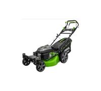 VITO - Tondeuse Thermique Essence Professionnelle 6.5CV 196cm³ - Roues Avant Pivotantes 508mm 6 Hauteurs (25-75mm) Mulching Éjection Latérale/Arrière Surface 2000m²