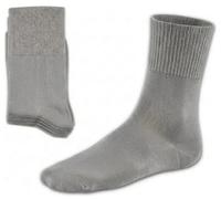 Vitopia SOFT Chaussettes pour diabétiques sans élastique ni couture (6 paires) - Chaussettes de santé en coton de qualité supérieure pour homme et femme - Ceinture confortable adaptée aux veines, noir