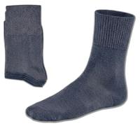 Vitopia SOFT Lot de 6 paires de chaussettes pour diabétiques sans caoutchouc ni coutures - Chaussettes de santé en coton de qualité supérieure pour homme et femme - Ceinture confortable qui protège