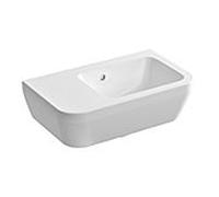 Vitra 7090B403-0012 Tablette de trop-plein gauche Weiß Hochglanz VC