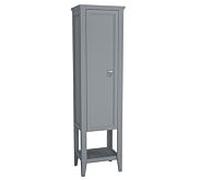 Vitra armoire haute 62241 53,5 x 39,5 x 196,5 cm, gauche. au sol, corps gris mat