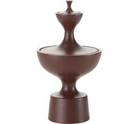 Vitra Ceramic Container No.1 Bowl Aubergine Foncé