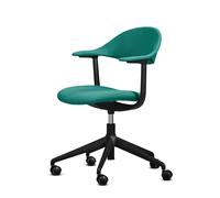 Vitra Chaise de bureau pivotante Mynt vert, Designer Erwan Bouroullec, 63.5x81.5-93.5x53 cm
