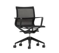 Vitra Chaise de bureau pivotante Physix noir, Designer Alberto Meda, 63.5x88-100x55.5 cm