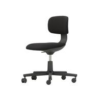 Vitra Chaise de bureau pivotante Rookie noir, Designer Konstantin Grcic, 68.5x71-90x68.5 cm