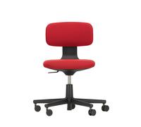 Vitra Chaise de bureau pivotante Rookie rouge, Designer Konstantin Grcic, 68.5x71-90x68.5 cm