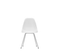 Vitra Chaise DSX - coton blanc RE - chromé