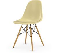 Vitra Chaise Eames en fibre de verre DSW - érable jaune - Parchment