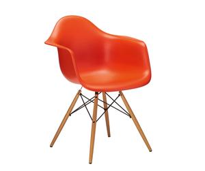 Vitra Chaise Eames Plastic Armchair DAW, Designer Charles & Ray Eames, 63x83x59 cm