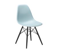 Vitra Chaise Eames Plastic Side Chair DSW gris, Designer Charles & Ray Eames, 46.5x83x55 cm