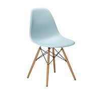 Vitra Chaise Eames Plastic Side Chair DSW RE, Designer Charles & Ray Eames, 46.5x83x55 cm