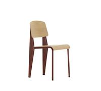 Vitra Chaise Standard - japanese red - chêne clair