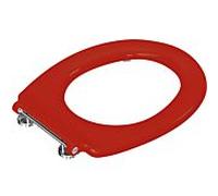 Vitra Conforma WC anneau de siège 115-029-406 35,6x45,3x2,8cm, sans mécanisme de fermeture amortie, rouge