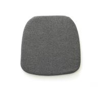 Vitra Coussin d’assise Soft Seat de type A gris, 39.5x2x38.5 cm