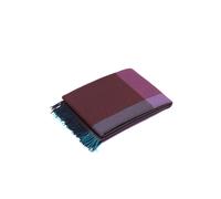 Vitra Couverture Colour Block - bleu - bordeaux