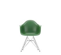 Vitra DAR Eames Plastic Armchair - émeraude RE - chromé