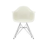 Vitra DAR Eames Plastic Armchair - galet RE - chromé