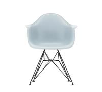 Vitra DAR Eames Plastic Armchair - gris polaire RE - noir