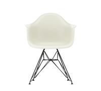 Vitra DAR Eames Plastic Armchair - galet RE - noir