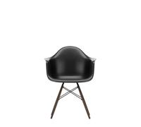 Vitra DAW Eames Plastic Armchair - érable foncé - noir foncé RE