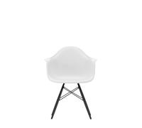 Vitra DAW Eames Plastic Armchair - érable noir - coton blanc RE