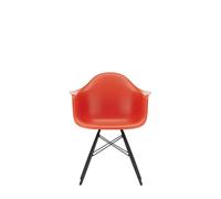 Vitra DAW Eames Plastic Armchair - érable noir - poppy red RE