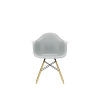 Vitra DAW Eames Plastic Armchair - Frêne couleur miel - gris clair RE