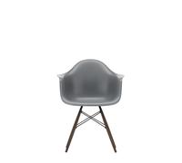 Vitra DAW Eames Plastic Armchair - gris granit RE - érable foncé