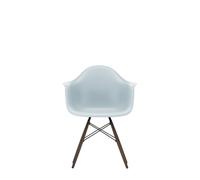 Vitra DAW Eames Plastic Armchair - gris polaire RE - érable foncé