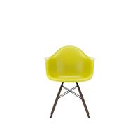 Vitra DAW Eames Plastic Armchair - moutarde RE - érable foncé