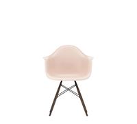 Vitra DAW Eames Plastic Armchair - rose doux RE - érable foncé