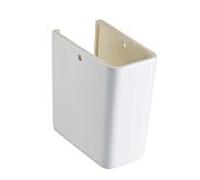 Vitra demi-colonne 4456B003-0156 blanc , avec fixation à ressort